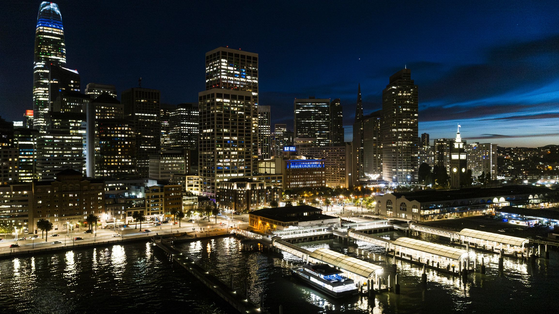Modern corporate skyline representing business strength
